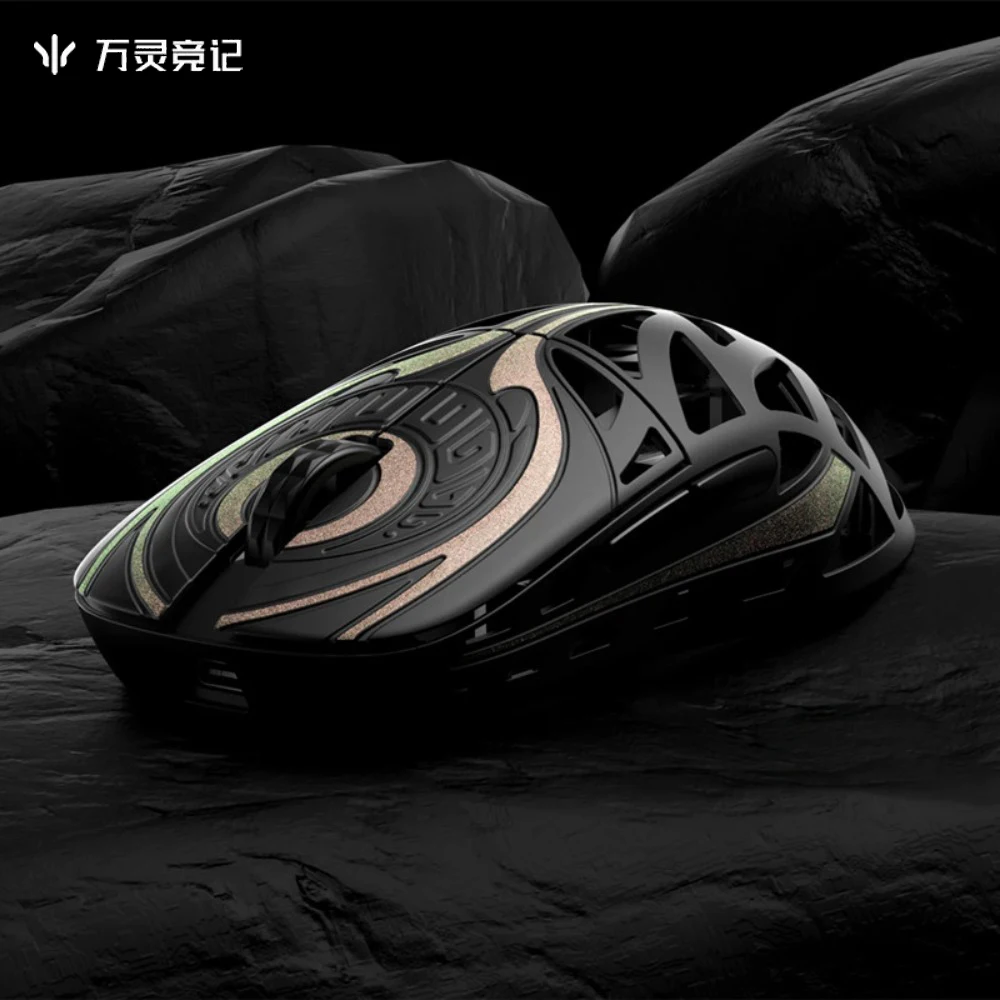 WLMOUSE Strider Wireless Gaming Mouse PAW3950 HS 8K Polling Rate Magnesium Alloy 45g Lightweight Low Latency Ergonomic Mice