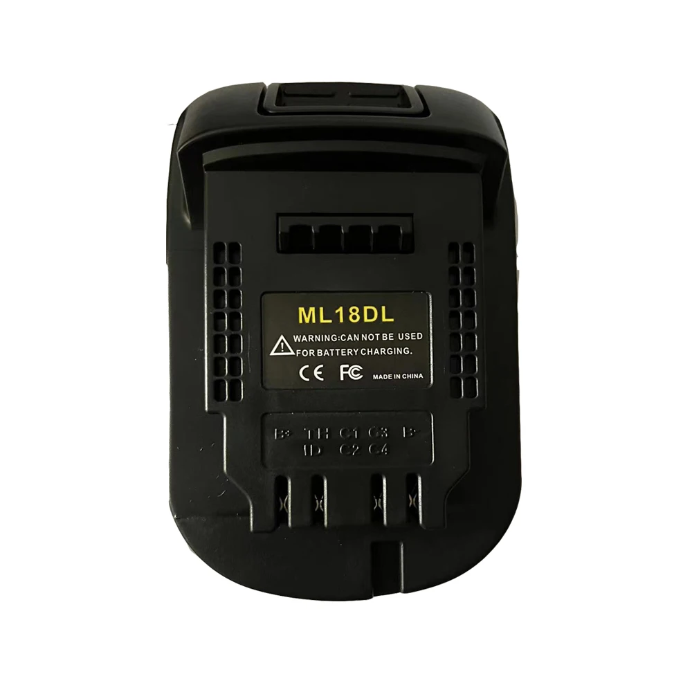 Adaptor for Dewalt 18/20V  tool use for Milwuakee 18V battery (button colour may different )