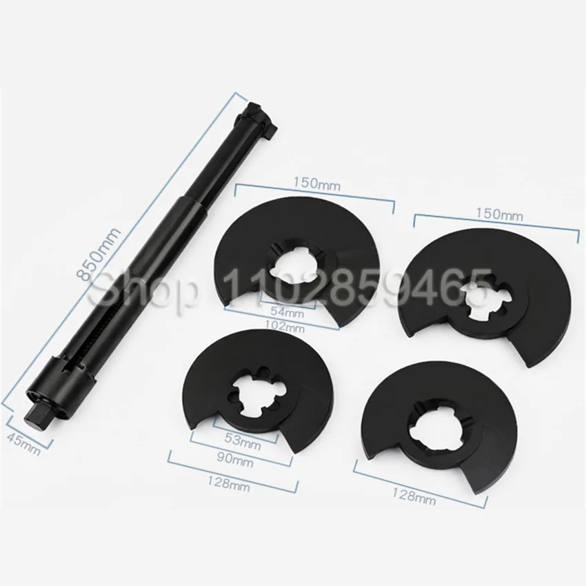 5pc Coil Spring Compressor Telescopic Repair Tool Kit Strut Tool For Mercedes Ben-z W123 W124 W202