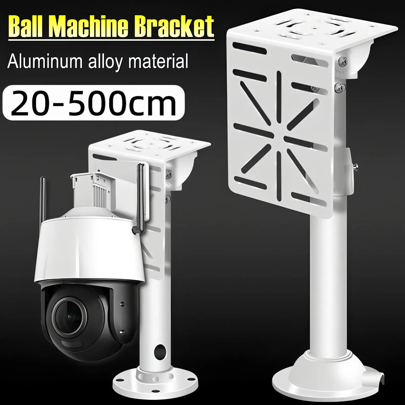 

Кронштейн для камеры безопасности, беспроводной солнечный уличный высокоскоростной купольный кронштейн для PTZ-камеры, удлиненный столб, шаровая машина, телескопический кронштейн