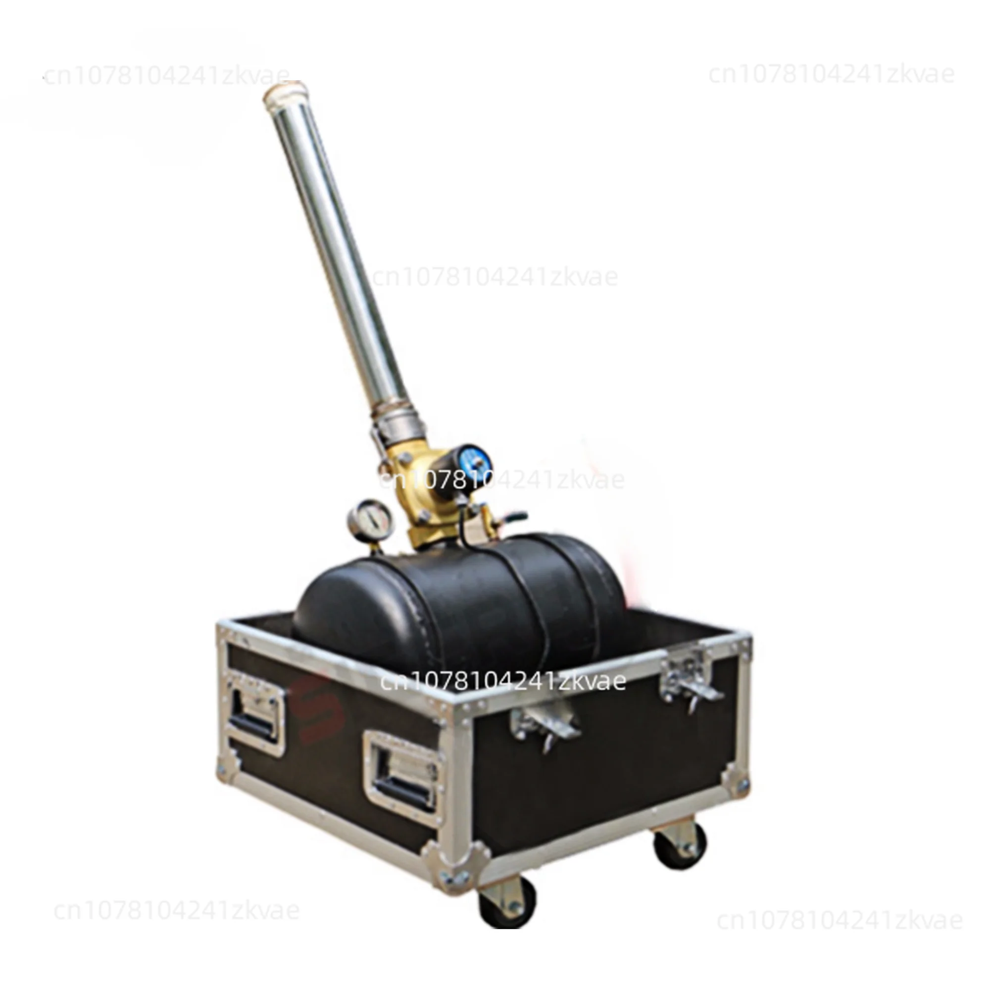 

Высококачественный самолёт с радужными конфетти с полетом