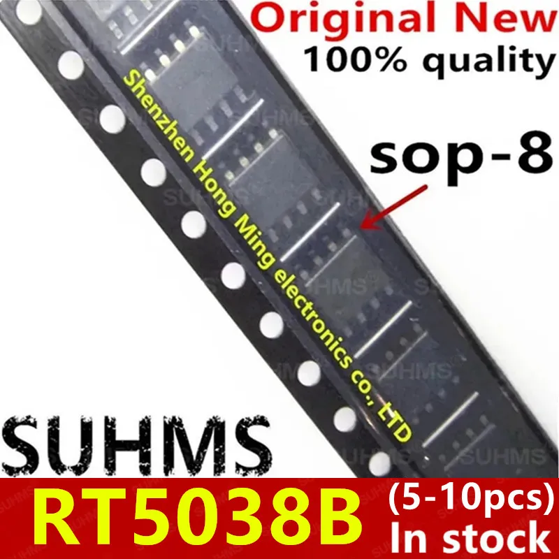 

(5-10piece) 100% New RT5038B RT5038BGSP sop-8