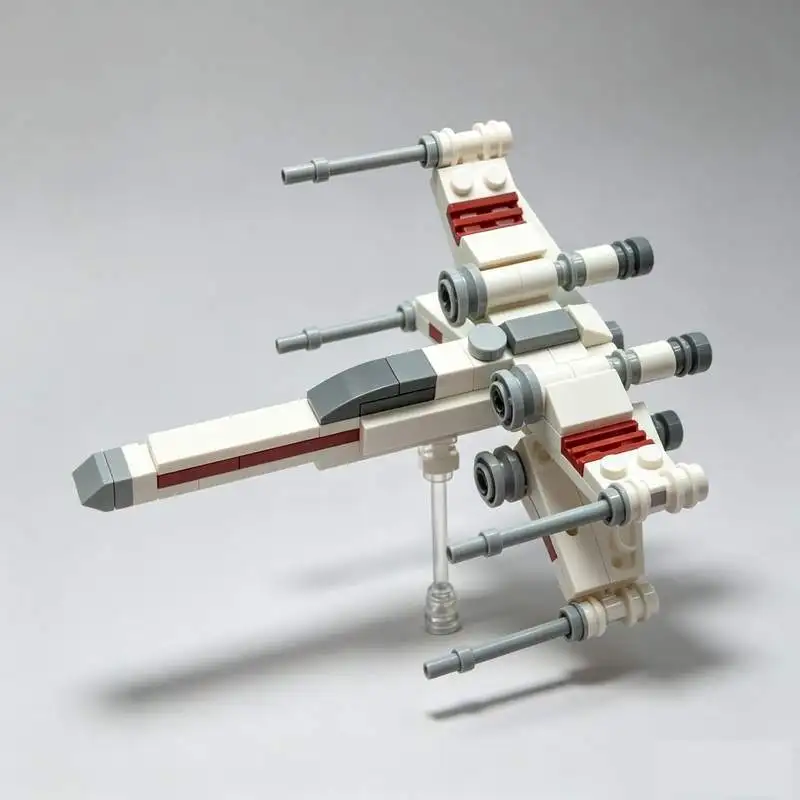 2469Parts Sci Fi Space Battle Diorama Spaceship Model Custom Building Blocks Diy Educational Assembly Birthday Collection Gifts