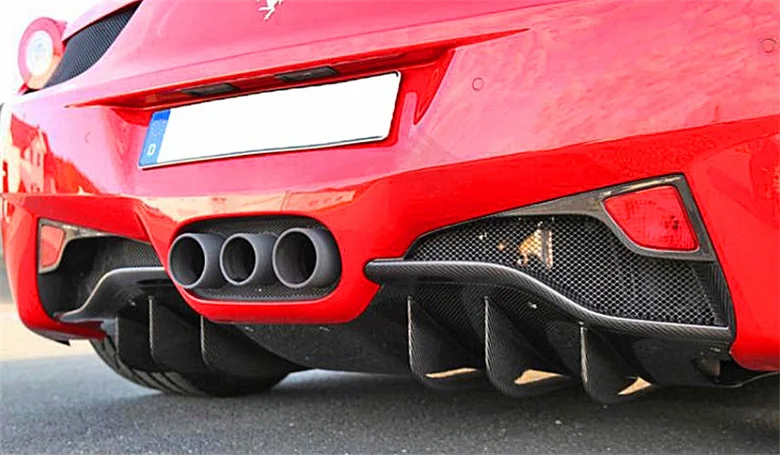 

Oem Style Carbon Fiber Rear Diffuser Rear Lip for Ferrari 458 Italia Spider 2011-2013
