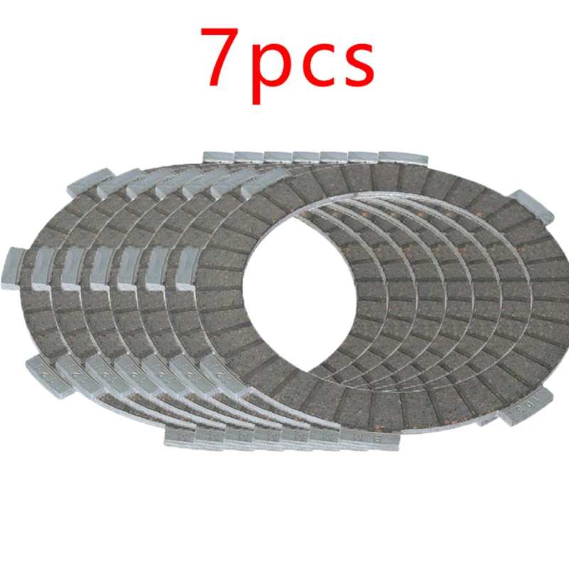 High Quality Motorcycle 6 Column Enhanced Clutch Carbon Fiber 7PCS For Honda CG150 CG175 CG200 CG250 CG300 For 172 fmm-3a Engine