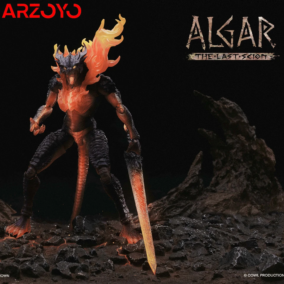 Romankey X COWL 1/12 Scale Algar Last Descendant 18cm Soldier