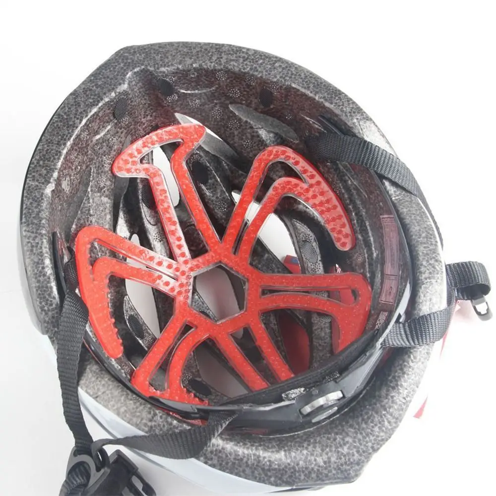 Helmet Parts Accessory Bicycle Riding Helmet Pad Ventilate Silicone Breathable Replacement Padding Anti-deformation