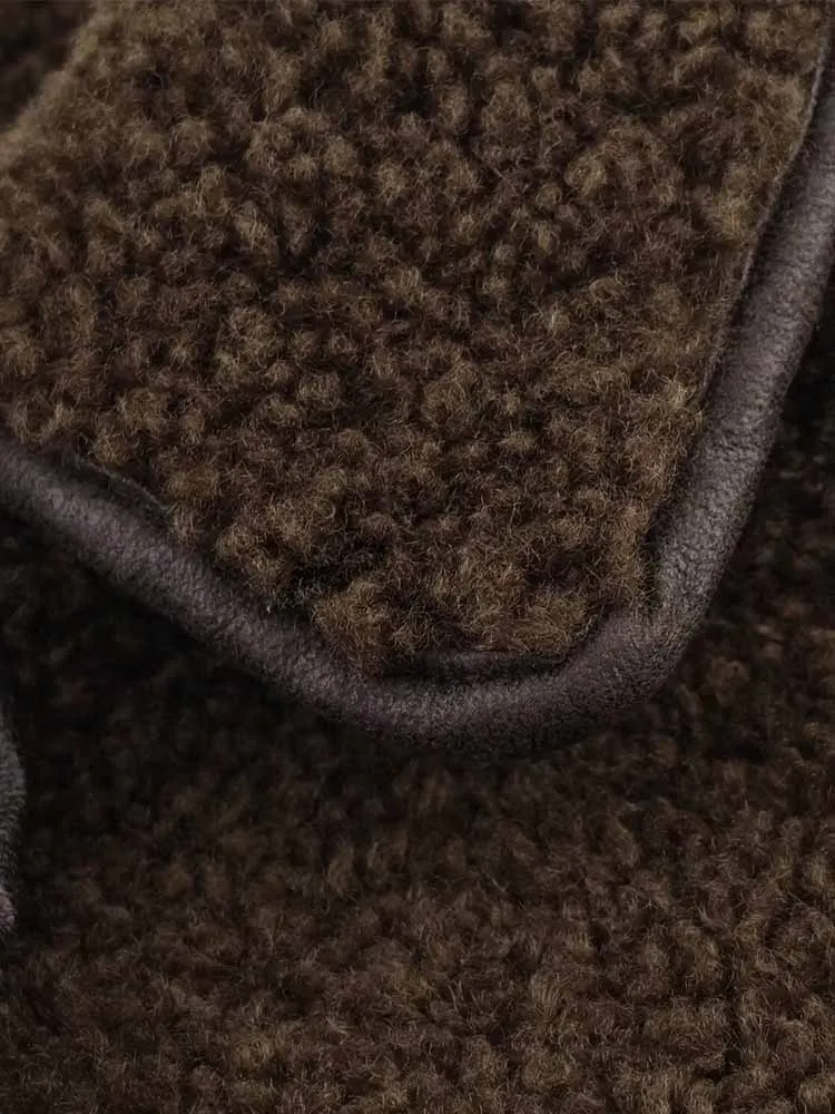 النمط الأوروبي والأمريكي الخريف موضة جديدة الملابس النسائية ركاب على الوجهين ارتداء سترة معطف متعددة الاستخدامات #5