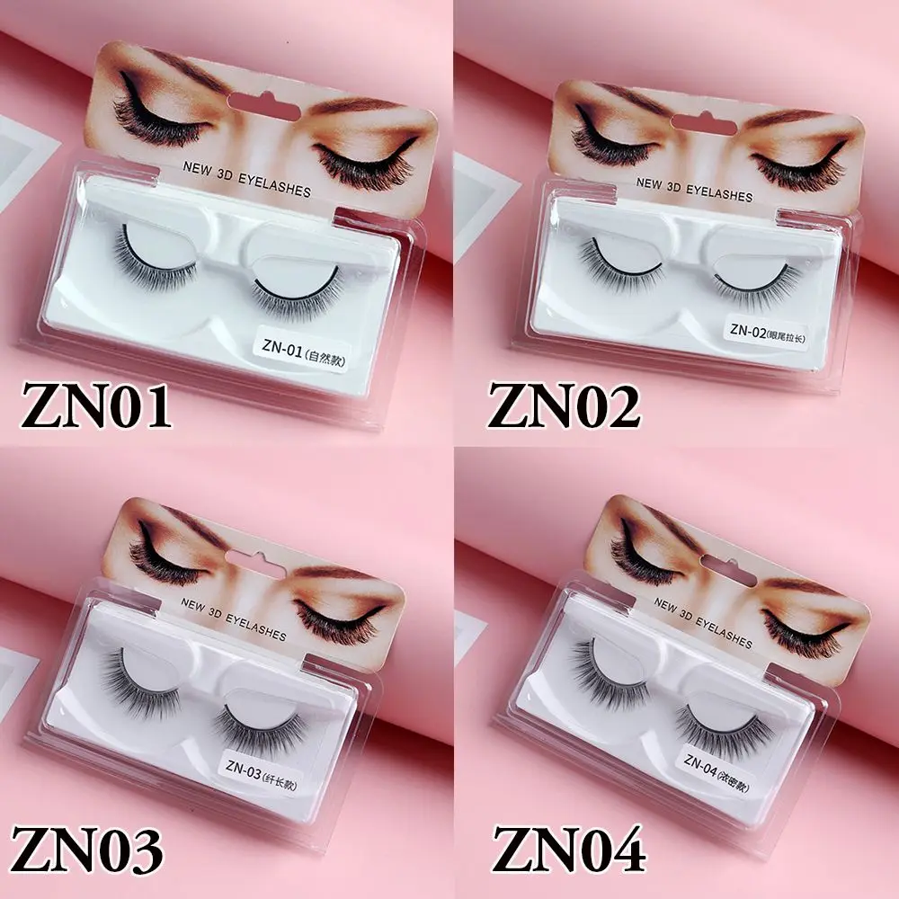 Reusable Self-Adhesive Eyelashes No Need Glue Quick to Wear