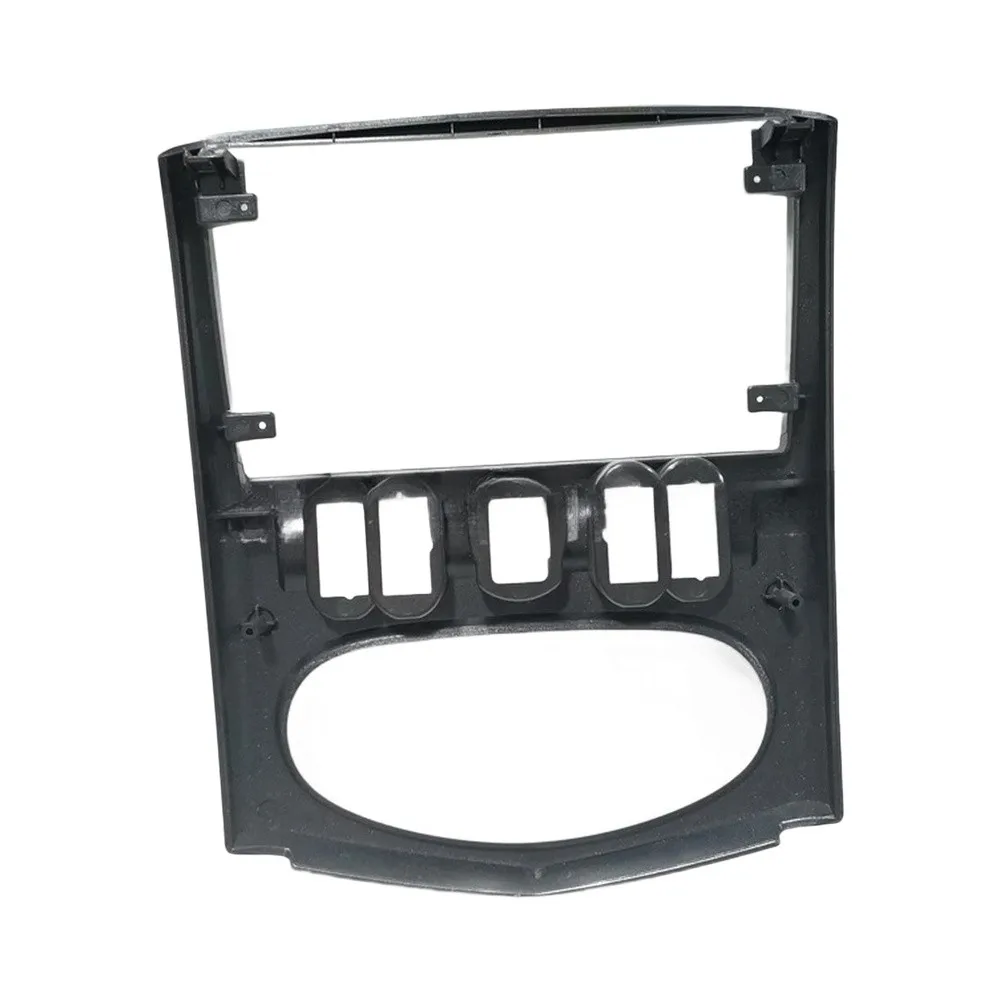 For Fascia Frame 9 Inch for Renault For Logan 2009-2019 Car Radio Mounting Panel Dash Trim ABS Plastic Black Gray