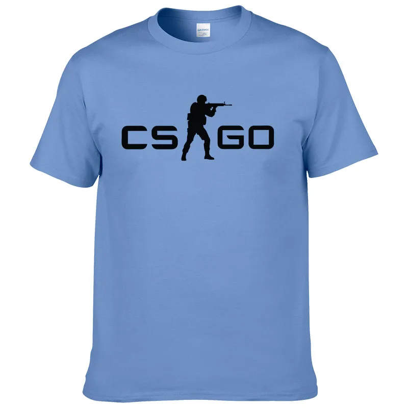 CS GO Gamers Men Women t shirt summer new csgo men t -shirt 100% cotton high quality top tees brand clothing hip hop street #127