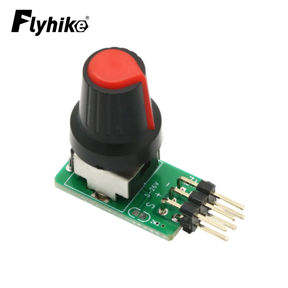 3-8V Mini Servo Tester ESC Testing Tools DIY Brushless Fan Motor Governor PWM Signal Output for RC Aircraft Model Parts