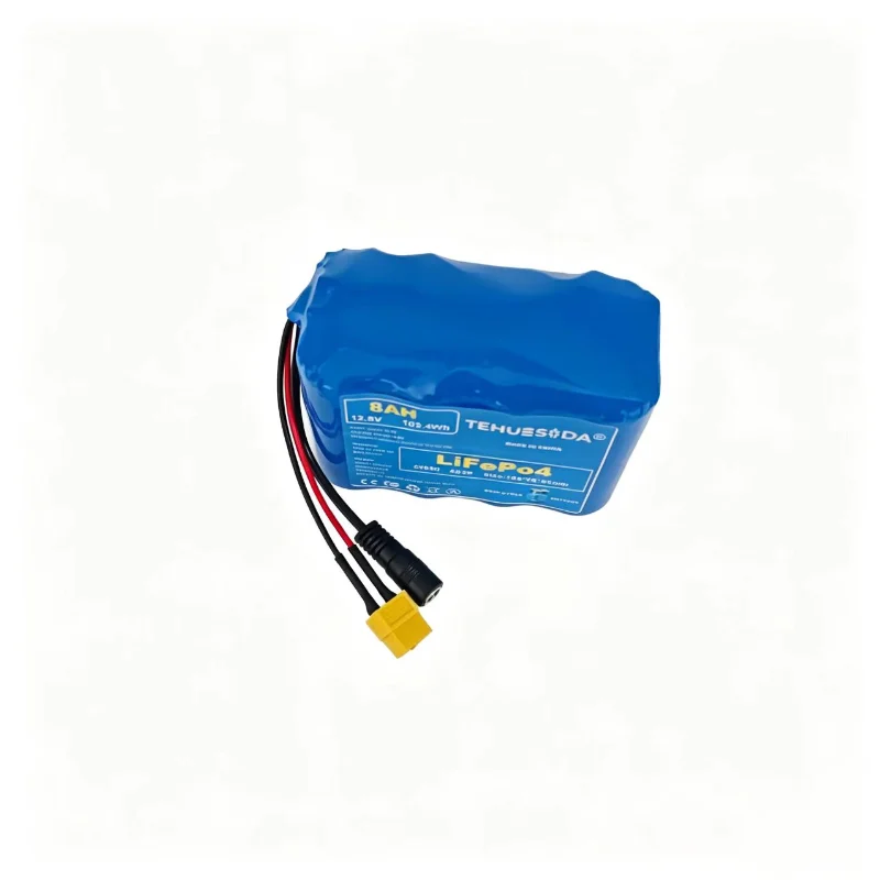 Lifepo4 Battery Pack 12.8V 8Ah 26650-4S2P  with BMS for Electric Boats Drones Toy Cars Etc Uninterruptible Power Supply view 6