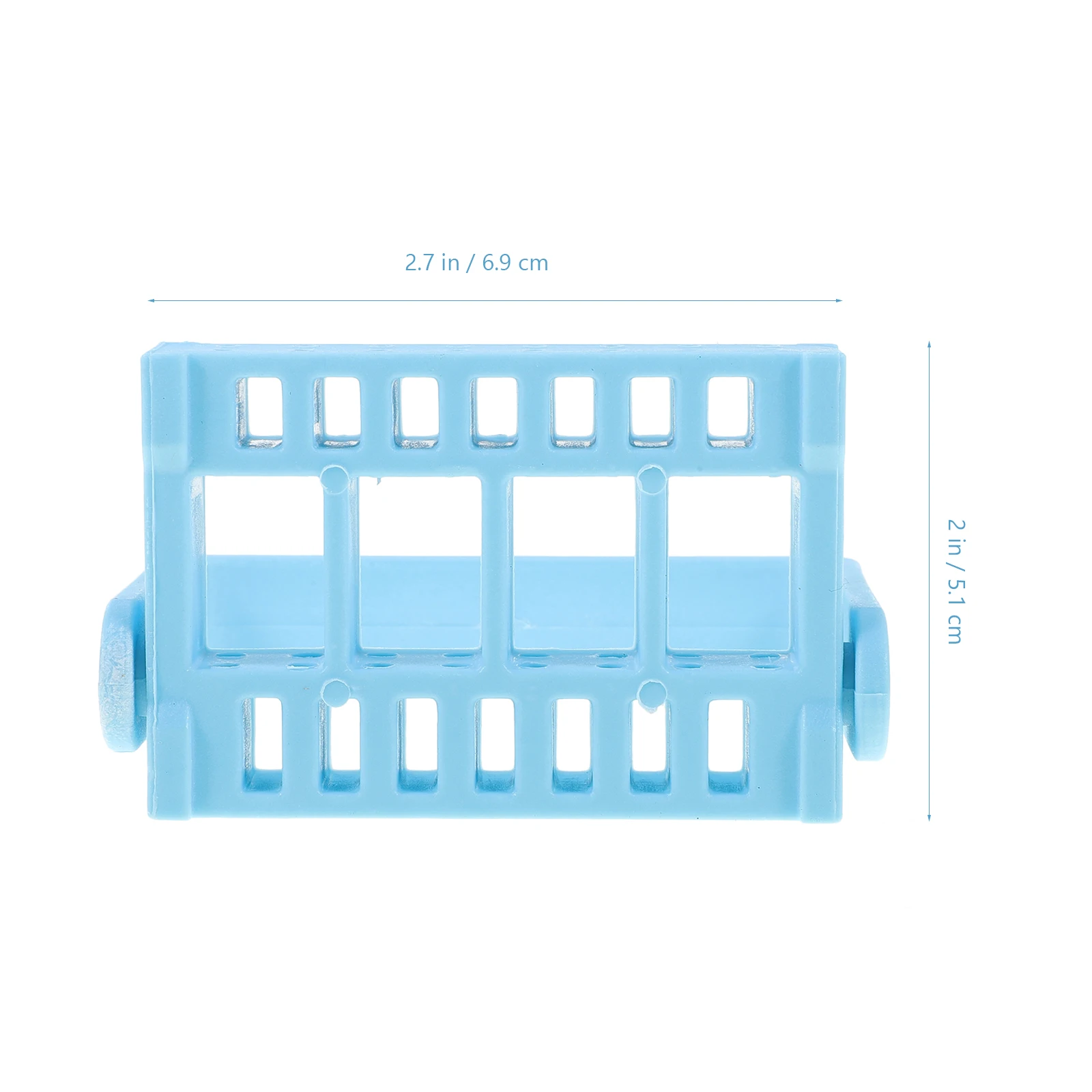 

16pcs Nail Grinding Tool Box Manicure ganizer 16 Holes Storage Lightweight for Professional Home Use Grinding Box