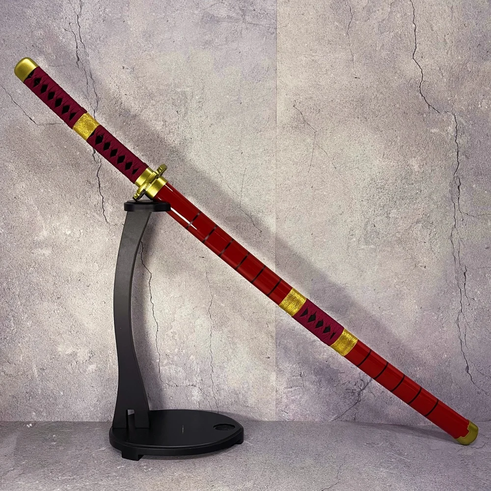 40inch Roronoa Zoro Katana Real Full Size Japanese Katana Original Samurai Wooden Sword Ninja Knife Anime Cosplay Prop Toy Gift