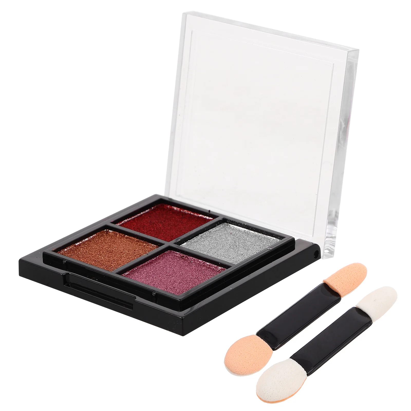 Paillettes glitter per unghie 4 colori Fiocchi scintillanti Accessori per manicure Tavolozza di polvere riflettente per decorazioni per nail art