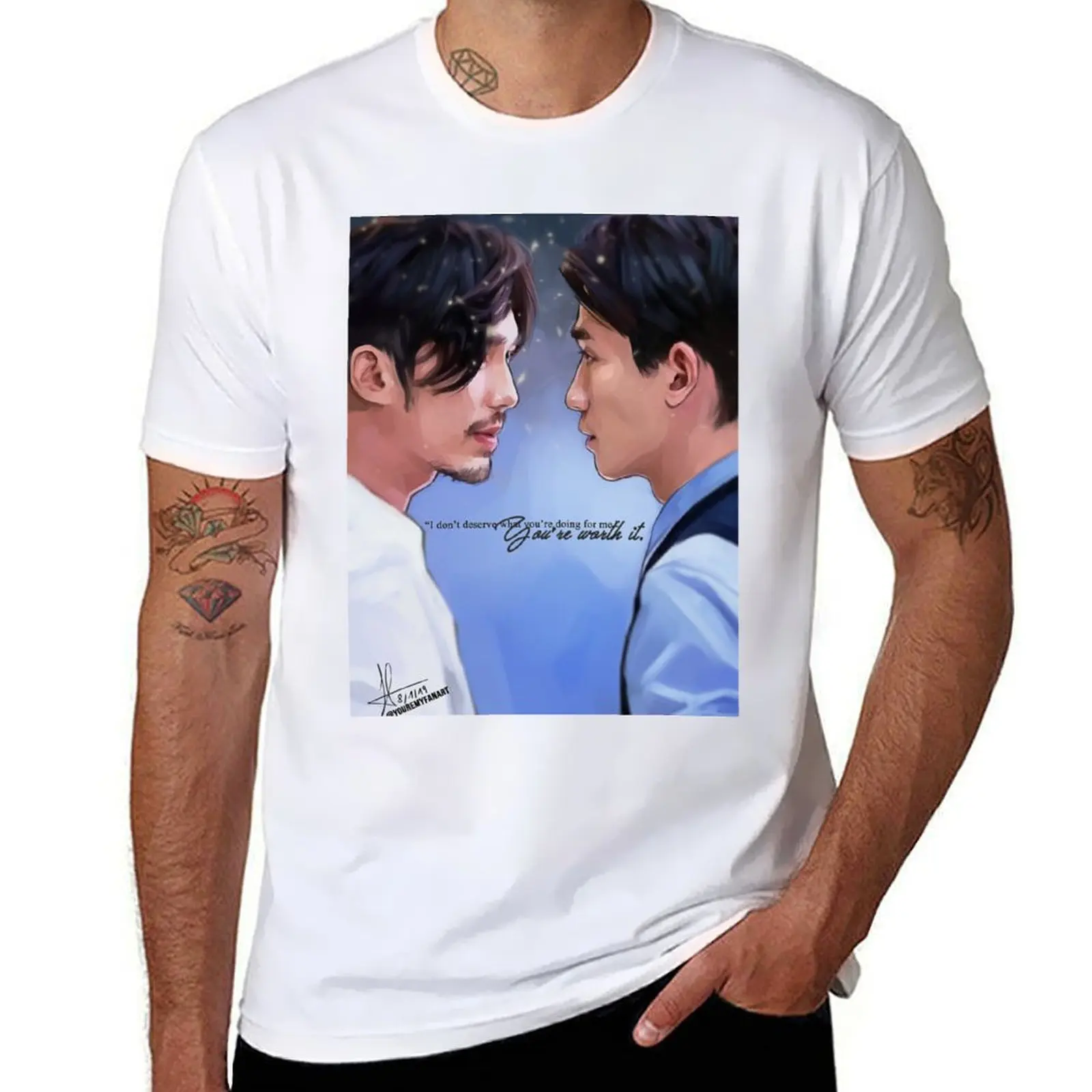 

Shen Wei & GUARDIAN Zhao Yunlan T-Shirt Sun Protective Outdoor Tee Top