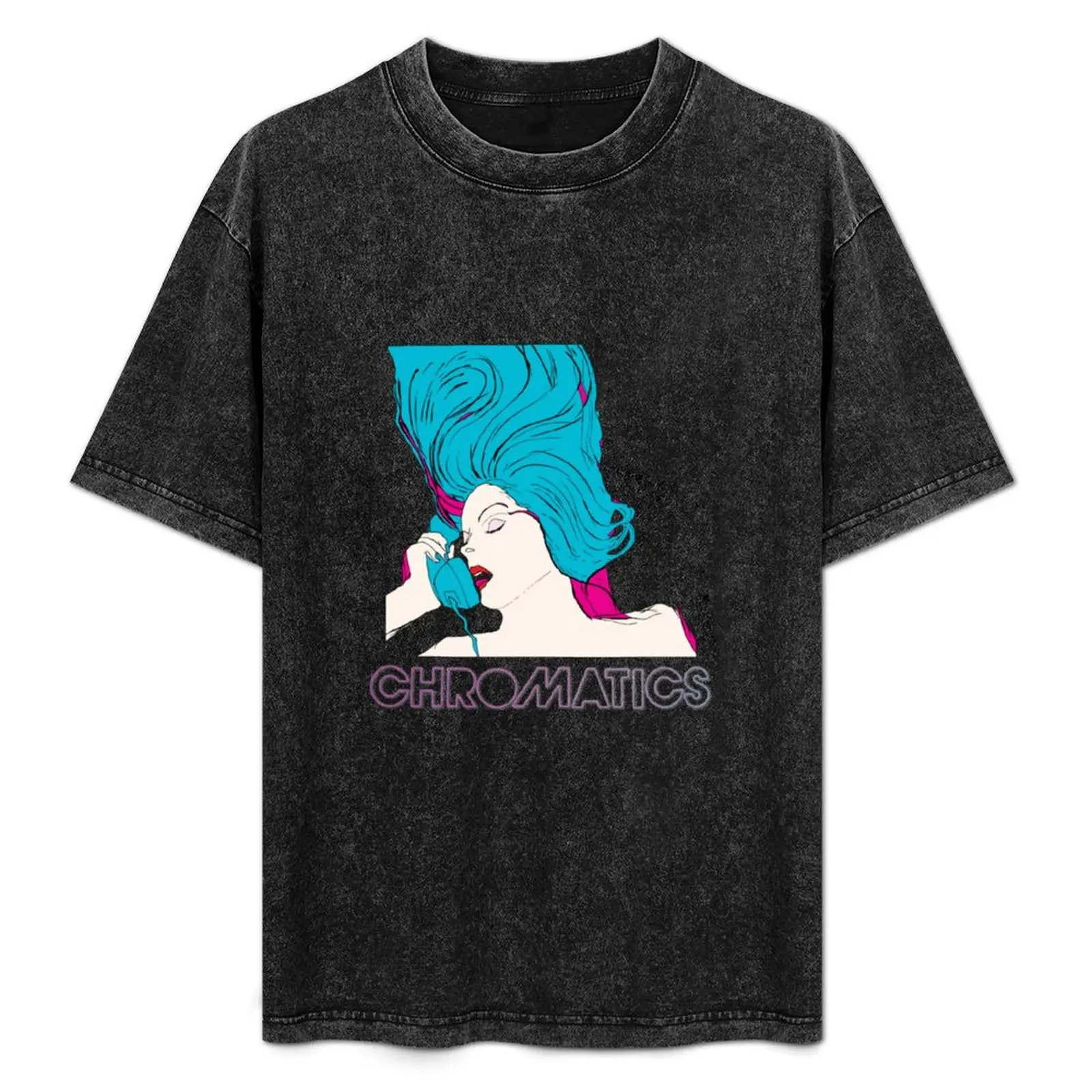 Chromatics - Band logo Classic T-Shirt customs design your own hippie clothes anime figures cotton t shirt men