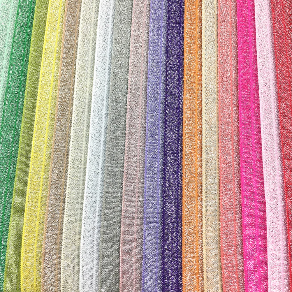 

21pcs 1.5CM Hair Band Elastic Band Seamless Headband Elastic Nylon Headwear Material Hair Band for Baby Infant DIY (Mixed Color)