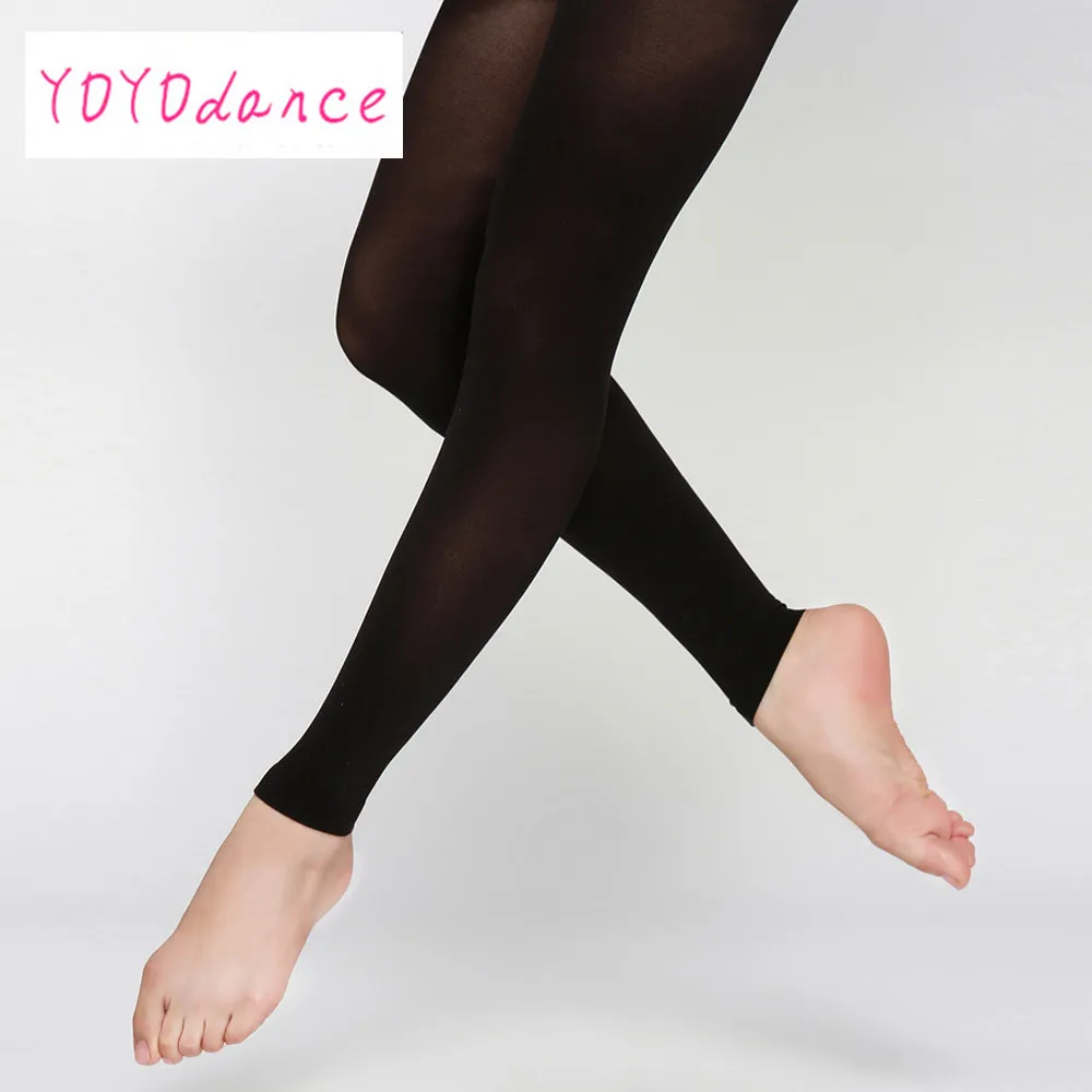 Wholesale 2024 Flexible Nylon Spandex Girls SA,MA,LA Black Pink Adult Girl Kids Soft Pantyhose Footless Ballet Dance Tights