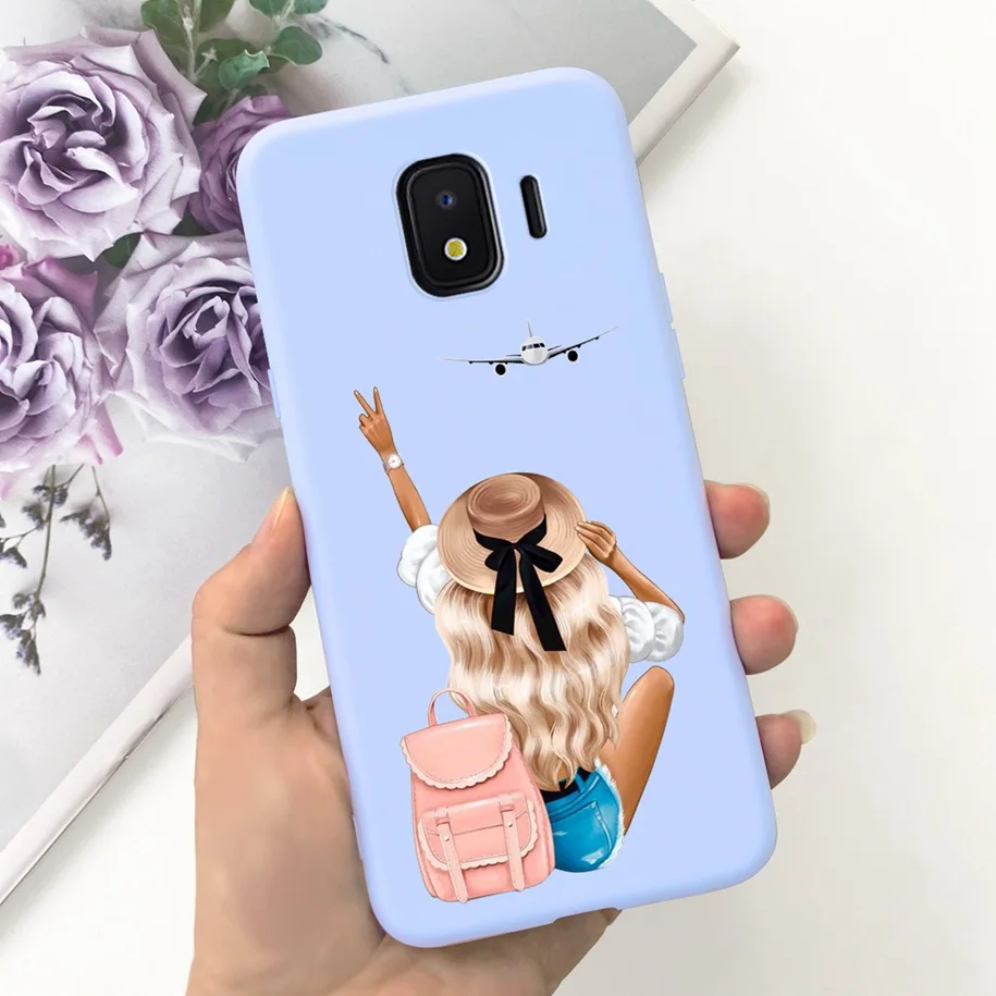 Dla Samsung Galaxy J2 Core 2018 pokrowiec SM-J260F SM-J260M Cute Cartoon odporne na wstrząsy silikonowe miękkie etui do Samsung J2 Core Capa — zdjęcie 6