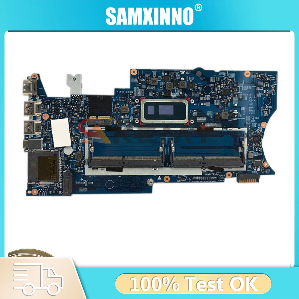

Материнская плата для ноутбука HP Pavilion X360 14M 14-BA 18755-1 с процессором i5-8265U, материнская плата для ноутбука, 100% протестированная Pavilion