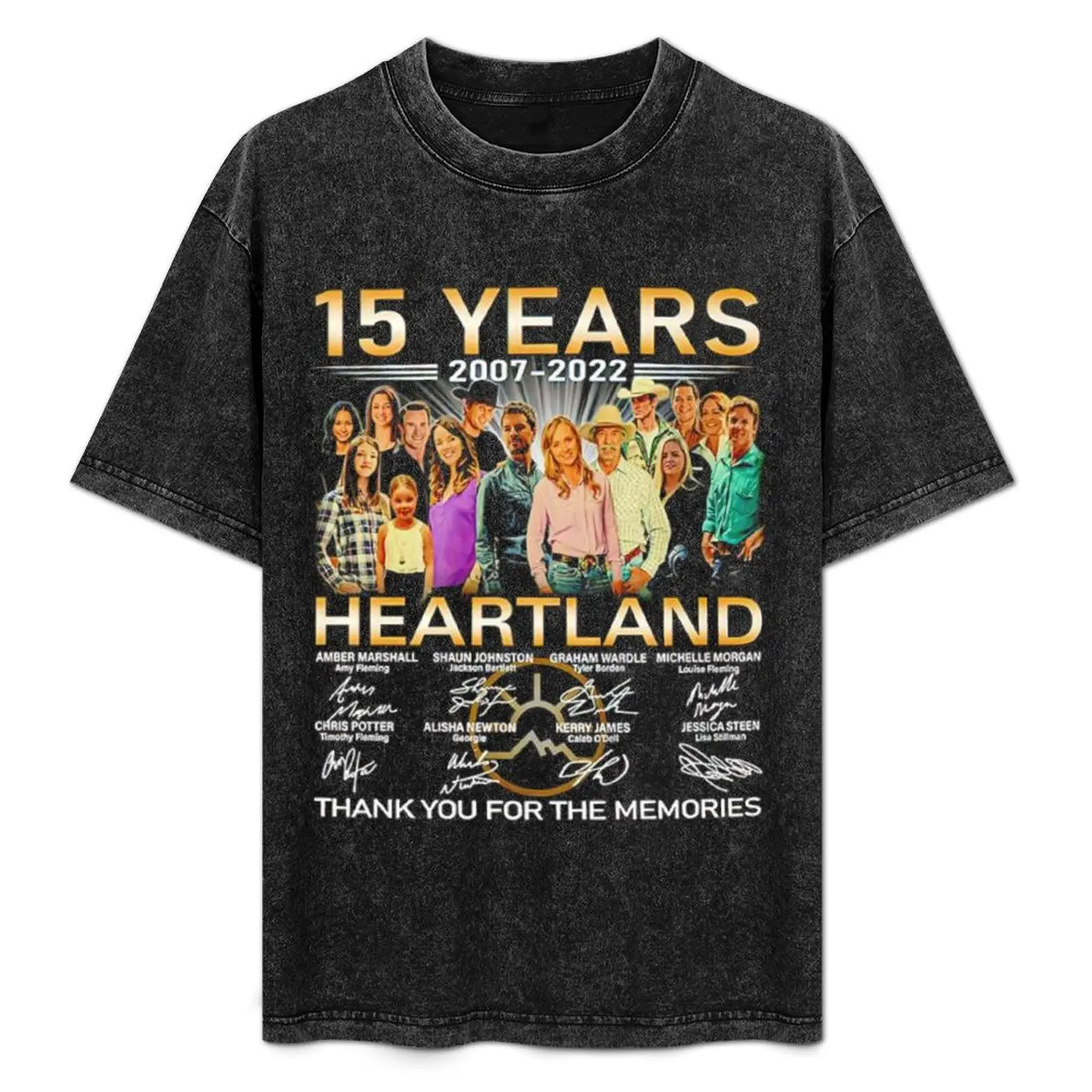 

Heartland , Heartland 15 Years T-Shirt Basic Comfort Fit T-Shirt for Men