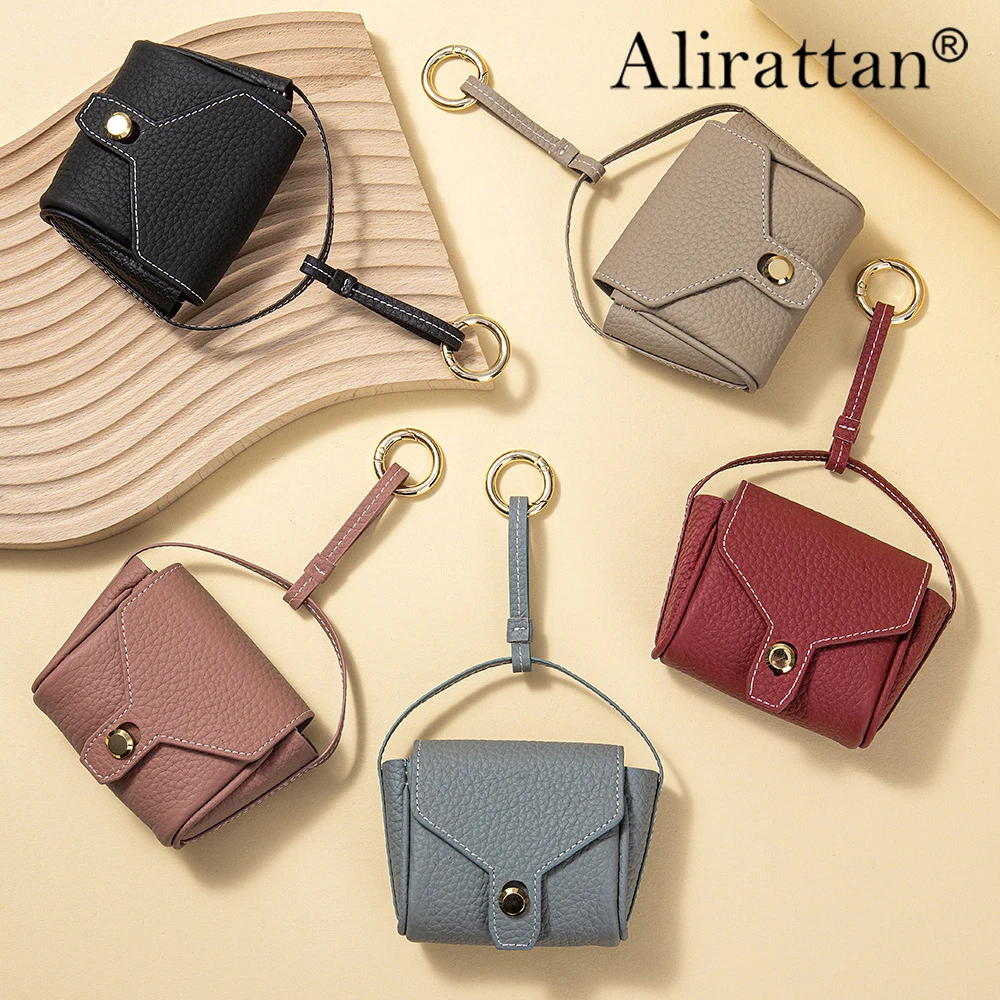 

Alirattan 2025, новая сумка для наушников, подвеска, аксессуары, модная мини-сумка для аксессуаров, универсальная сумка для хранения помады