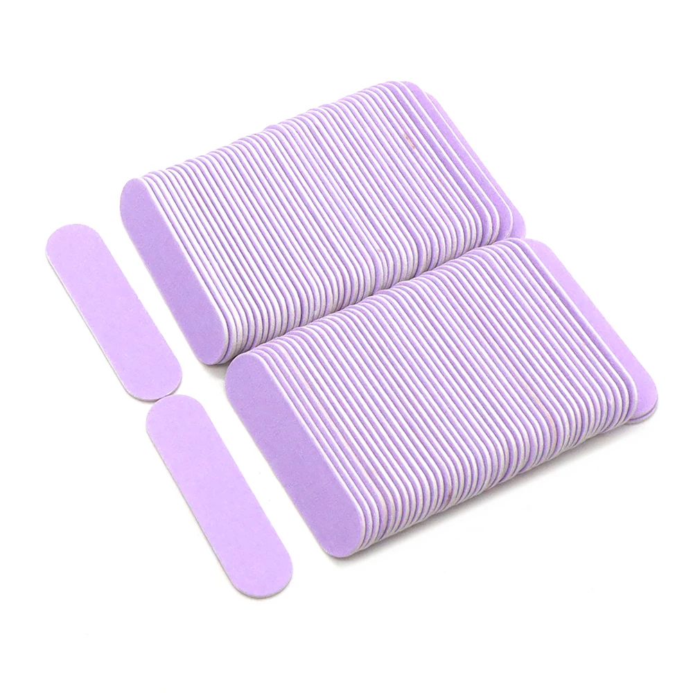 200 limas de madera para manicura, suministros para uñas, limas de madera coloridas de grano 180/240, limas pequeñas para decoración de uñas, tiras de lijado ultrafinas