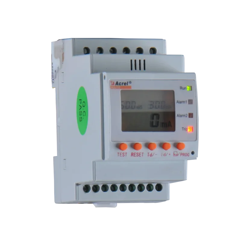 max 30A electronic earth leakage protection relay with RS485 modbus