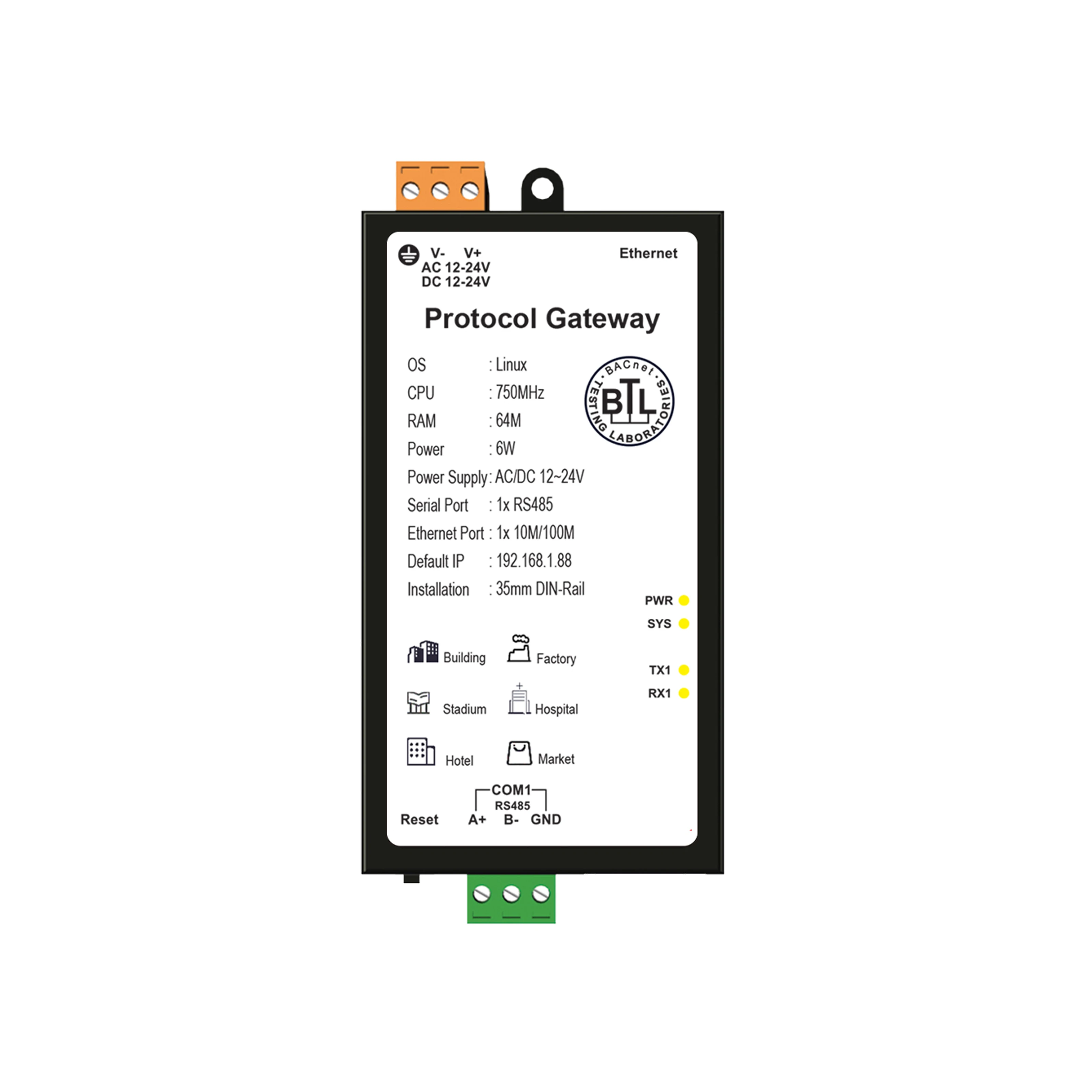 Modbus,Bacnet To Sn…
