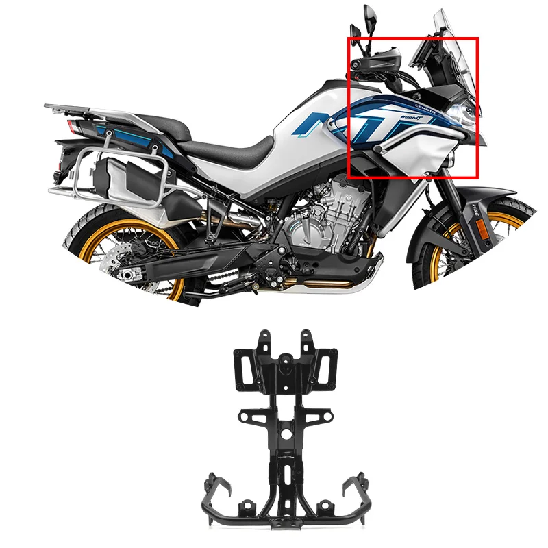 FOR CFMOTO Front Frame Assy Head Frame 800MT 800 MT MT800 CF800MT CF800-5 Welding Bracket Motorcycle Accessories Original Parts