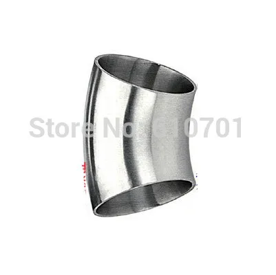 

OD 38mm 1-1/2'' Sanitary Weld Elbow Pipe Fitting 45 Degree Stainless Steel 304