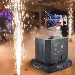 New 1300W Double head rotation Cold Spark Machine Sparklers Machines Special Effect Equipment Wedding Party Disco Bars Lighting