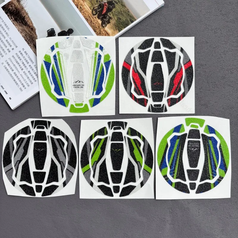 

Frosted Sticker Fuel Tank Cap Matte Style Motorcycle Decoration Decal Scratch Resistant Suitable for Kawasaki NIN400/650