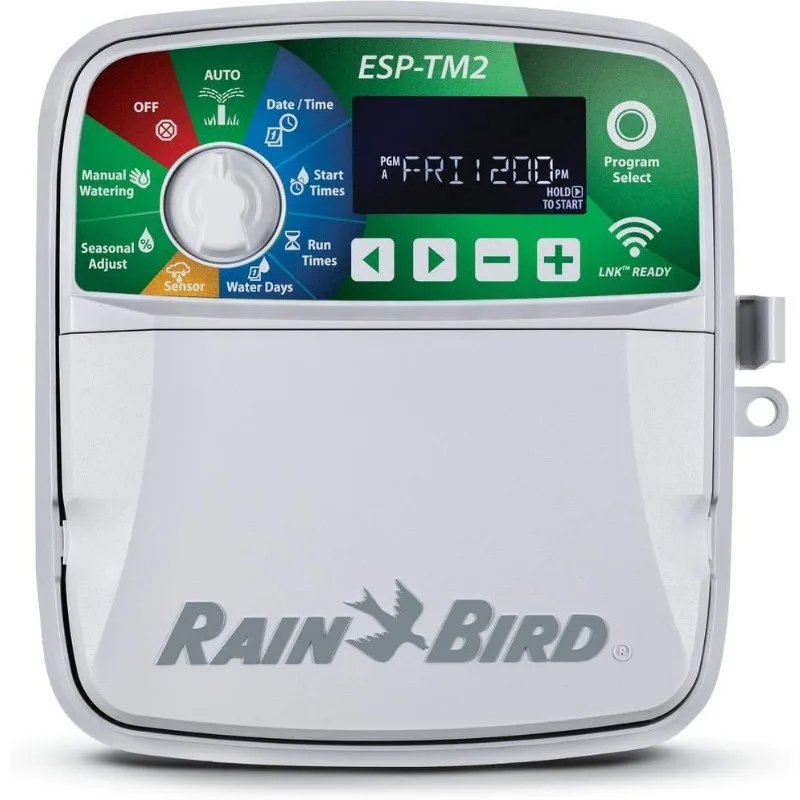 

Rain Bird ESP-TM2 12-станционный готовый контроллер Wi-Fi для внутреннего и наружного использования | ТМ2-12