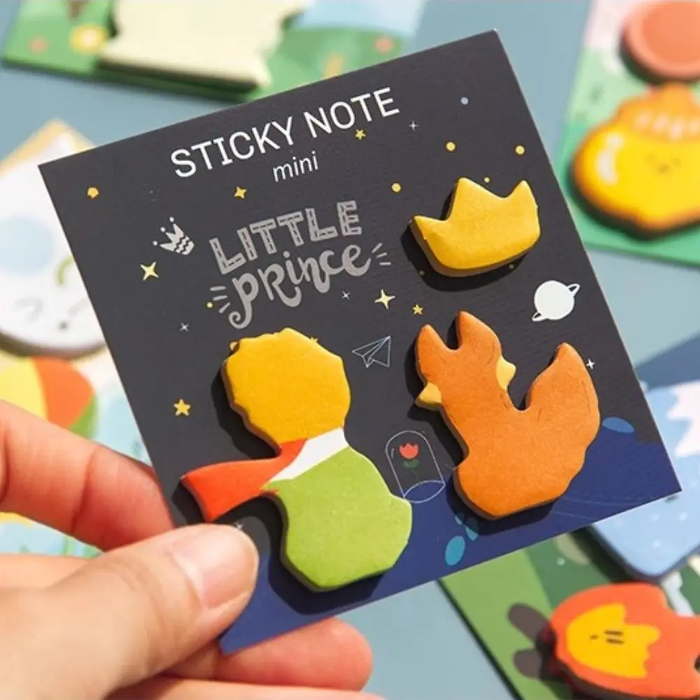 90 Sheets Cartoon Kawaii Sticky Notes Aesthetic Decorative Taking Notes N Times Sticky Reading Labels Memo Pad