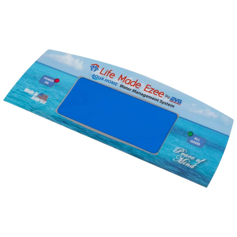 Color printed film panel, film switch, touch button panel, PVC film switch panel, logo