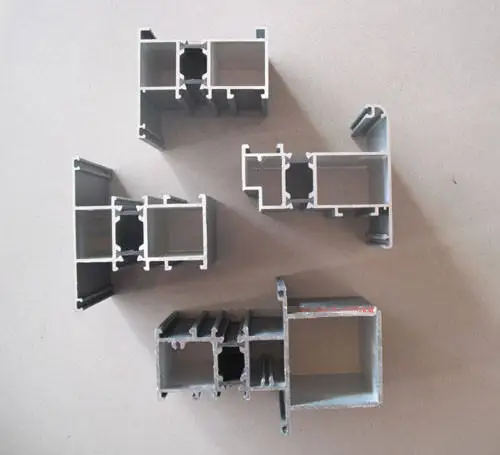 التخصيص مخصص الألومنيوم مقذوف الملف الشخصي لستائر الحائط الستار مع أنودة