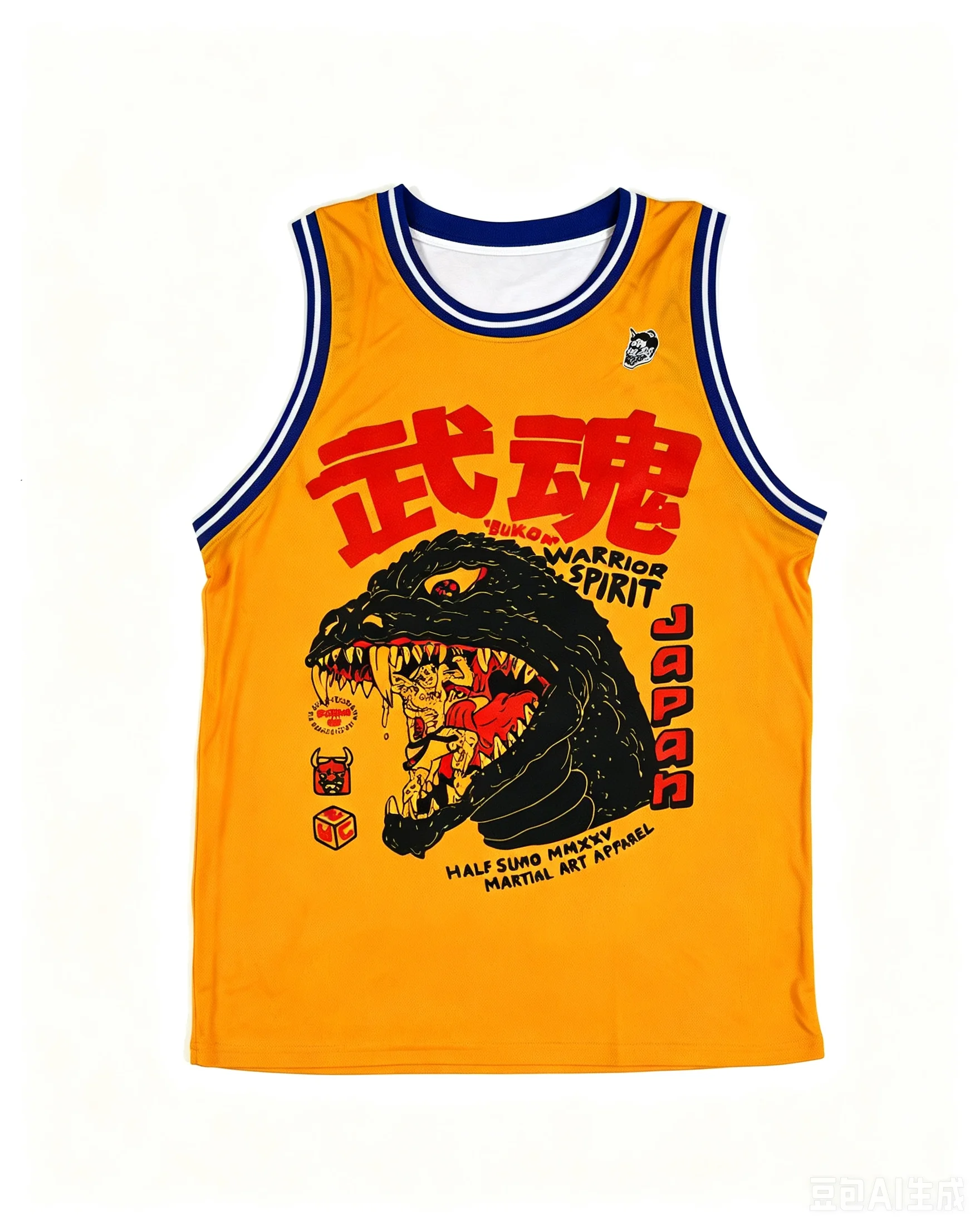 Monster Jujutsu Fighting Printed Fan Shirt Quick Drying Basketball Vest Sports Fitness Men's Sleeveless T-shirt