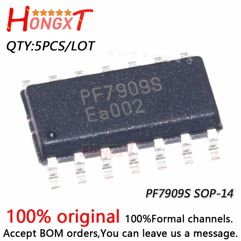 5 uds 100% nuevo PF7909S SOP-14.Chipset