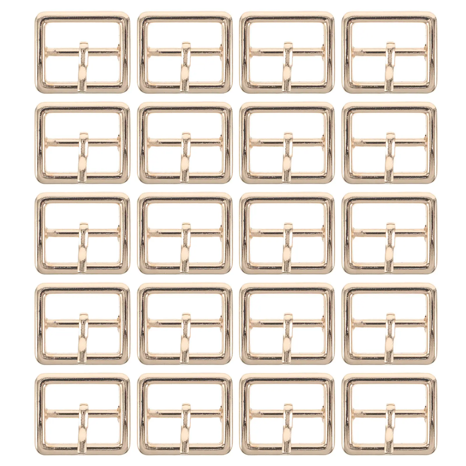 

20 шт. металлических золотых пряжек с одним зубцом для сумок, ремней, ошейников для собак, нагрудников, шитья, рукоделия, ремней для сумок