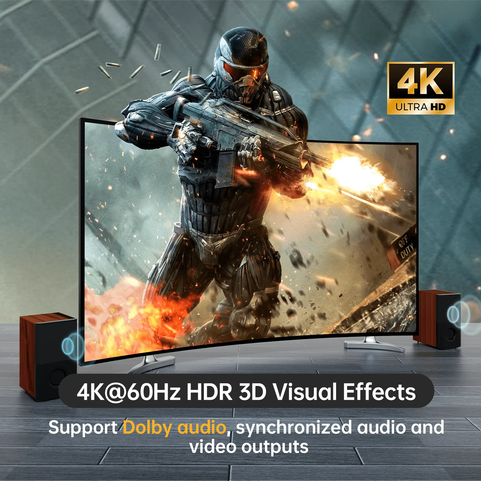 4K 60Hz Hdmi Kvm Sw… - image