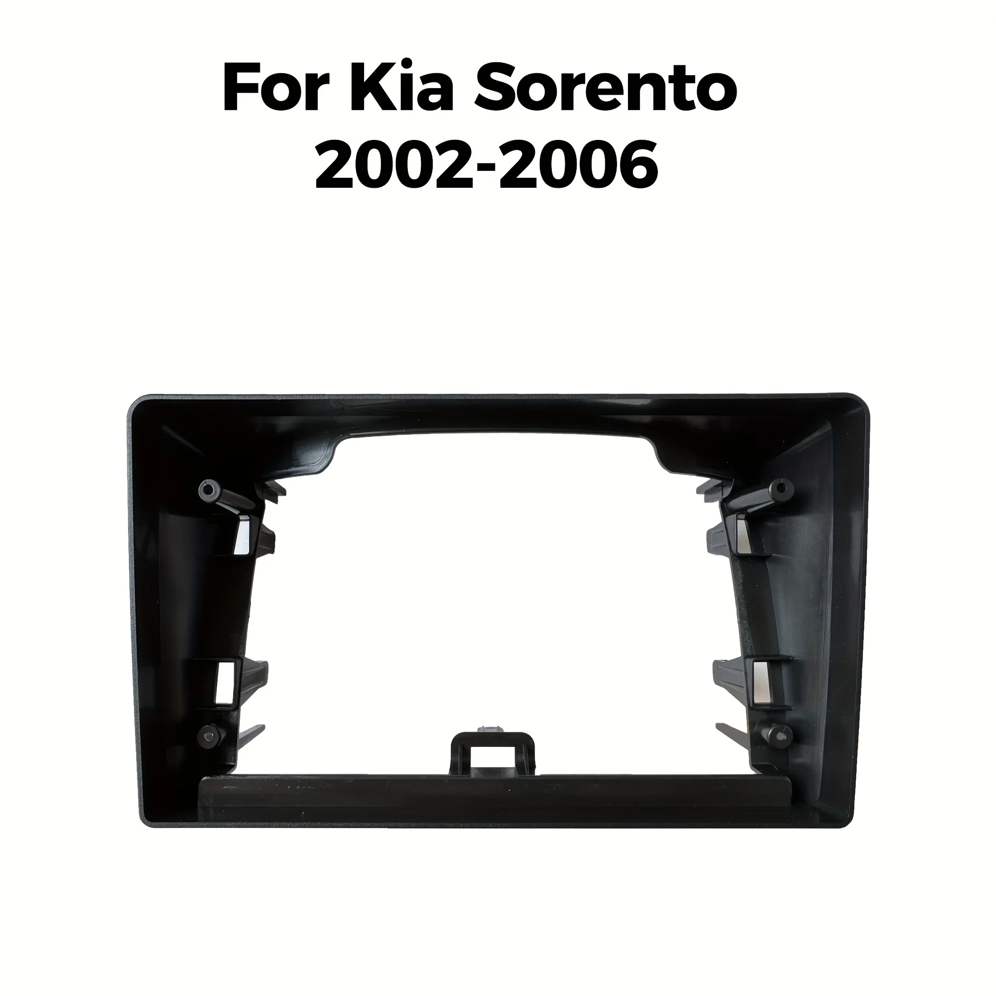 9 بوصة مزدوجة الدين إطار السيارة فآسيا محول أندرويد راديو الصوت داش تركيب لوحة عدة لكيا سورينتو 2002-2006 #4