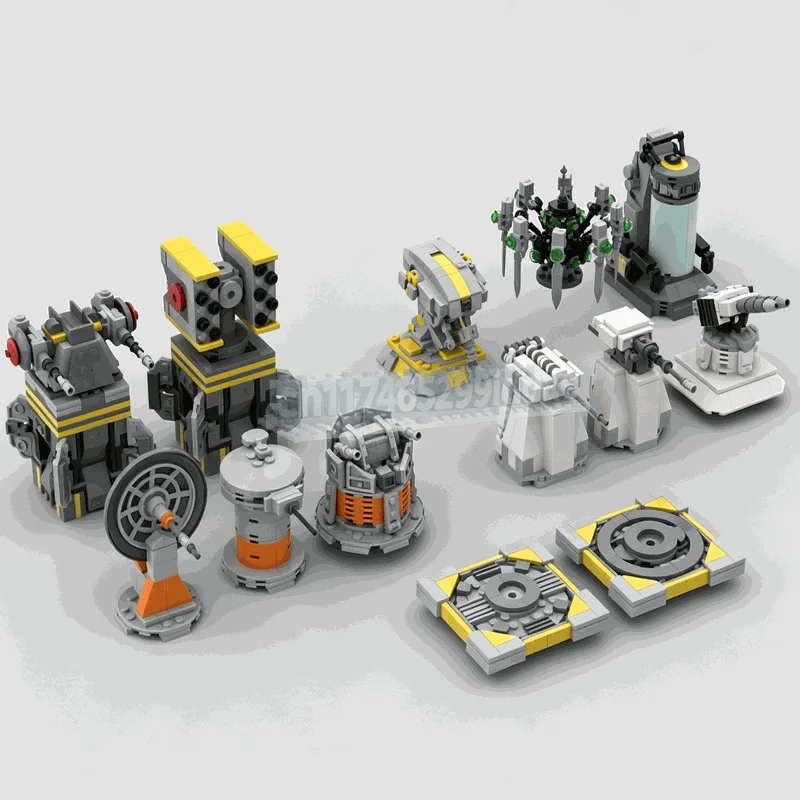 New 1591PCS Empire Battle Station MOC Sci-Fi Scene Model Customize Puzzle Technical DIY Assembly Creative Building Blocks Toy