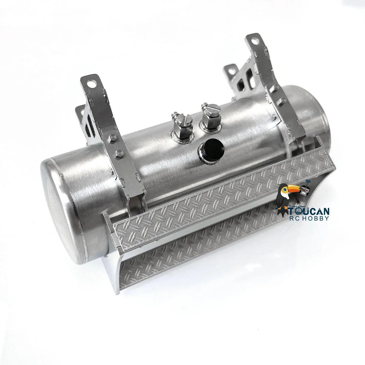 LESU RC Parts Metal Hydraulic Tank A For 1/14 Tamiyaya RC Globe Linera Tractor Truck Model Car Upgraded Parts TH04727