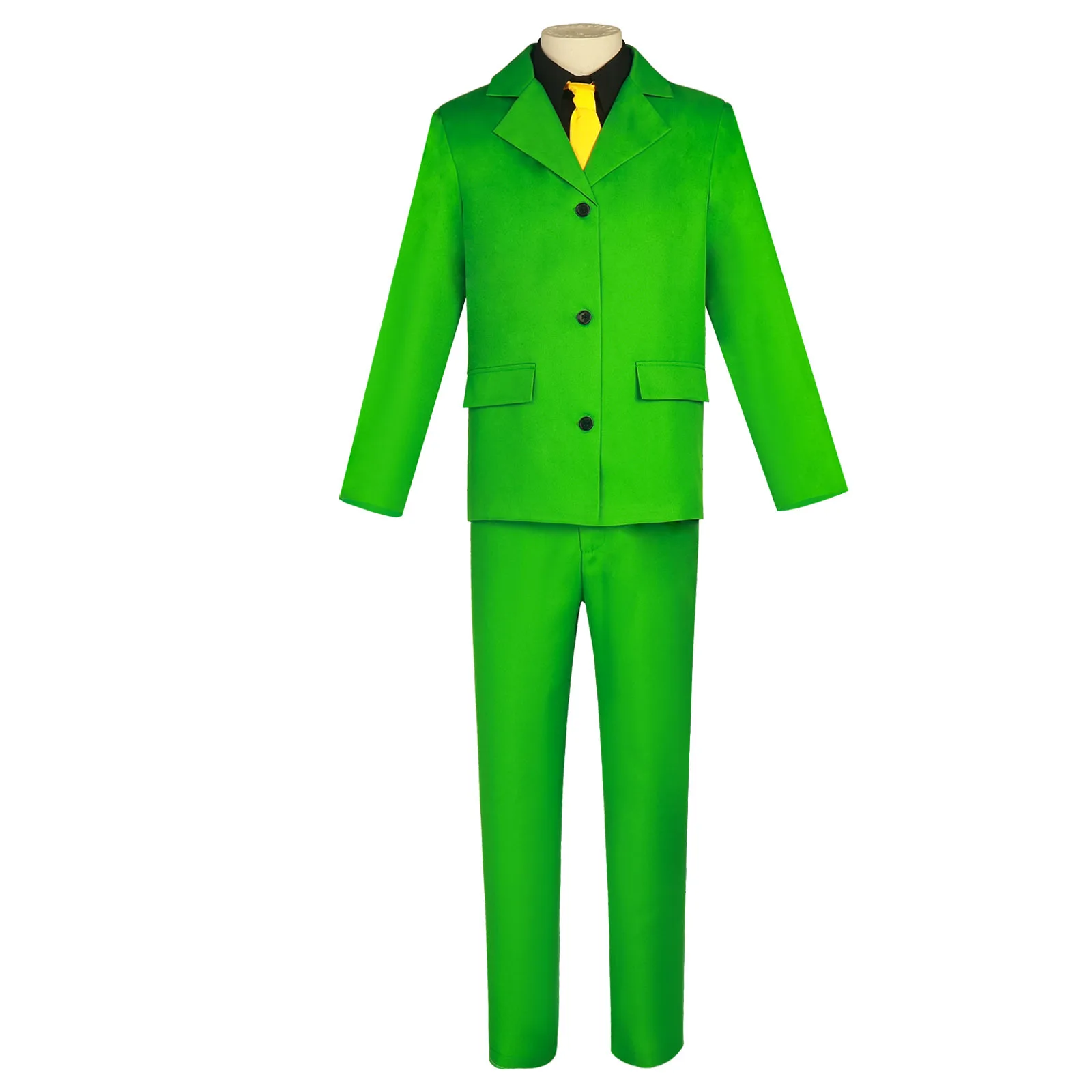 

Cosplay costume for the villain character Vorn of the Black Hand Gang from the animated series "Jackie Chan Adventures"