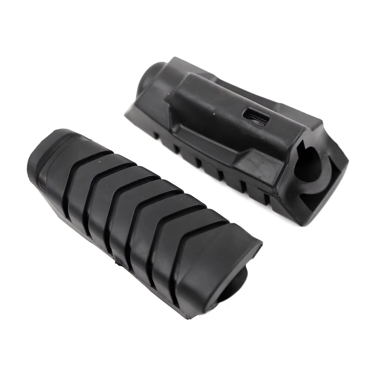 

Motorcycel Front FootPegs in Rubber Material Compatible with Honda Navi 2022 2023,Black Color