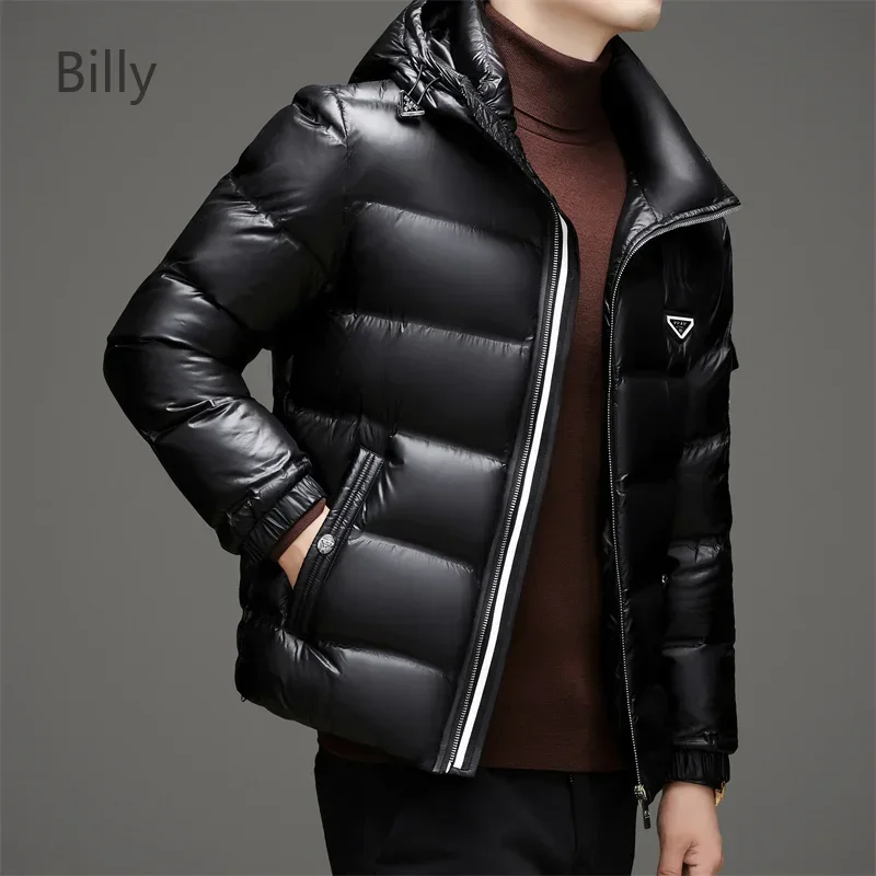 Short Down Jacket Duck Down Padding Designer Clothes Men Lightweight Padded Jackets Warm Man Winter Coat Padded Jacket