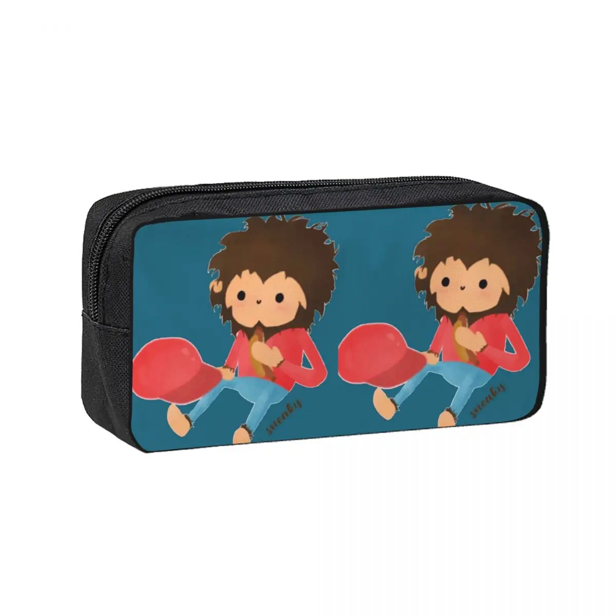 Sneaky Sasquatch Funny Big Head für Spieleliebhaber, Federmäppchen für Studenten, Geschenke, Stiftbox, Stifttasche, Stifthalter